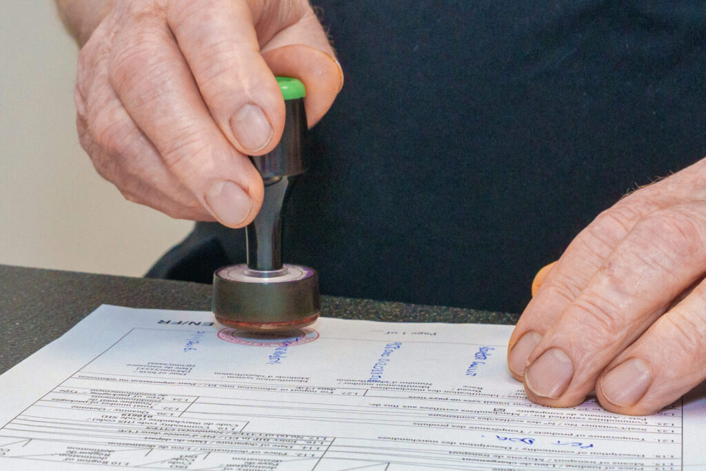 Medical Card stamp